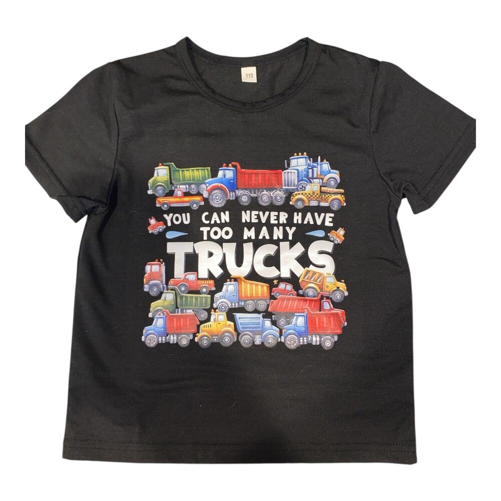 Trucks Grafic T-shirt 6-7 Yr Old Boy‎